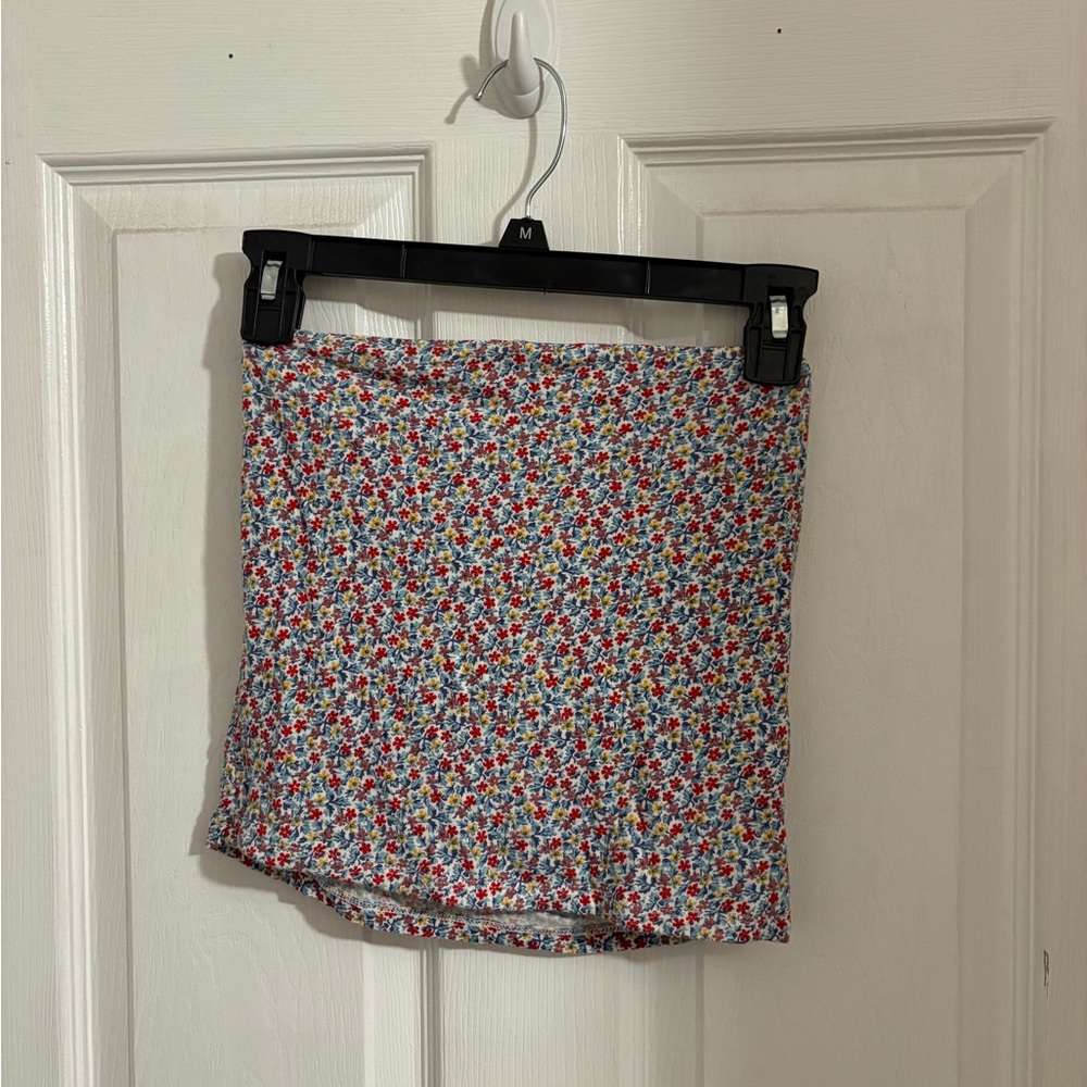 Floral Mini tube top